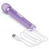 Le Wand Petite - exclusive, rechargeable massager vibrator (purple)