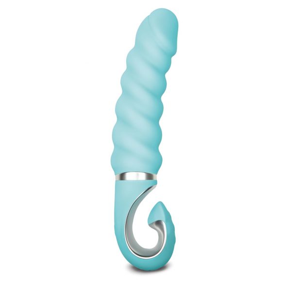 Gvibe G-jack 2 - Rechargeable, Waterproof Silicone Vibrator (Turquoise) 