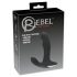 Rebel - Battery-Powered Rotating Bead Prostate Massager Vibrator (Black) 