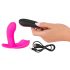 SMILE Panty - Rechargeable, Wireless Clip-on Vibrator (Pink) 