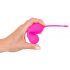 SMILE Love Balls - Rechargeable Wireless Vibrating Egg (Pink) 