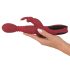 You2Toys Massager - Thrusting, Rotating, Warming G-spot Vibrator (Red) 