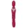 Javida Thrusting - 3in1 Massage Vibrator (Red) 