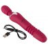 Javida Thrusting - 3in1 Massage Vibrator (Red) 