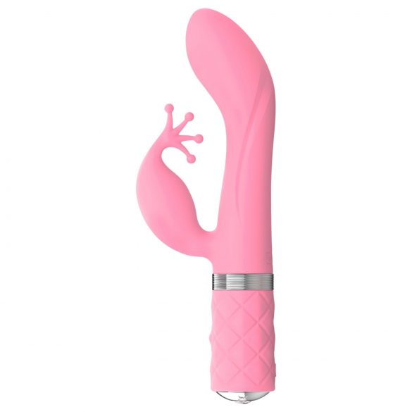 Pillow Talk Kinky - Rechargeable Dual Motor G-spot Vibrator (Pink) 