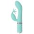 Pillow Talk Kinky - Rechargeable Dual Motor G-spot Vibrator (Turquoise) 