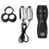 HOT Octopuss JETT - dual motor glans vibrator (black-silver)