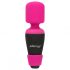 PalmPower Pocket Wand - Mini Massage Vibrator (Pink-Black) 