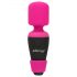 PalmPower Pocket Wand - mini massage vibrator (pink-black)