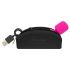 PalmPower Pocket Wand - mini massage vibrator (pink-black)