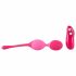 SMILE Love Balls - 82g Rechargeable Wireless Vibrating Egg (Pink) 