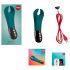 Fun Factory Manta - Teal and Black Glans Vibrator 