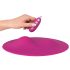 VibePad - Rechargeable Dual-Motor Radio Pillow Vibrator (Purple) 