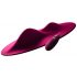 VibePad - Rechargeable Dual-Motor Radio Pillow Vibrator (Purple) 