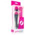 PalmPower Wand - Massaging Vibrator with Powerbank (Pink-Grey)