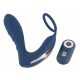 You2Toys Prostate Plug - Wireless Anal Vibrator with Cock Ring (Blue) 