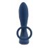 You2Toys Prostate Plug - Wireless Anal Vibrator with Cock Ring (Blue) 