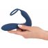 You2Toys Prostate Plug - Wireless Anal Vibrator with Cock Ring (Blue) 