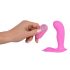 SMILE G-Spot Panty Vibrator - Rechargeable, Wireless, Wearable (Pink) 