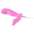 SMILE G-Spot Panty - rechargeable, remote-controlled strap-on vibrator (pink)