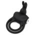 Happyrabbit Waterproof Rechargeable Penis and Scrotum Ring (Black) 