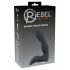 Rebel - Battery-Powered Penis Prostate Vibrator (Black) 