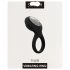 Svakom Tyler - Rechargeable, Waterproof Vibrating Cock Ring (Black) 