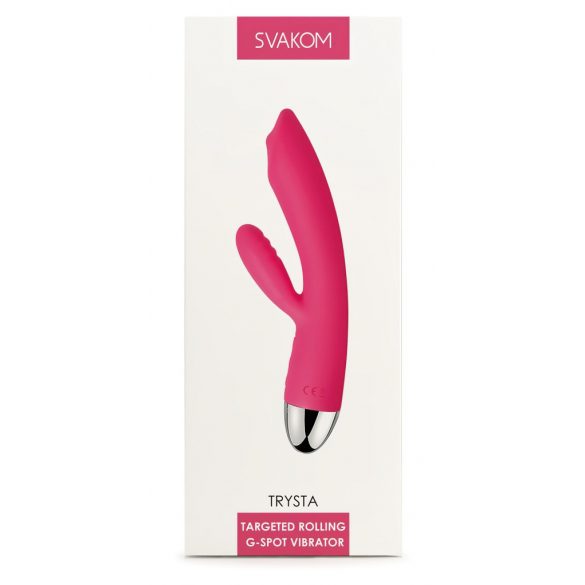 Svakom Trysta - Moving Ball Clitoral Vibrator (Red) 