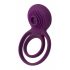 Svakom Tammy - Rechargeable Vibrating Cock Ring (Purple) 