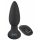 Black Velvet - Rechargeable Wireless Anal Vibrator (Black) 