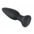 Black Velvet - Rechargeable Wireless Anal Vibrator (Black) 