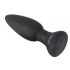 Black Velvet - Rechargeable, Wireless, Pulsating Anal Vibrator (Black) 