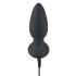 Black Velvet - Rechargeable, Wireless, Pulsating Anal Vibrator (Black) 