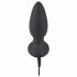 Black Velvet - Rechargeable, Wireless, Pulsating Anal Vibrator (Black) 