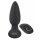 Black Velvet - Rechargeable, Wireless, Rotating Beaded Anal Vibrator (Black) 