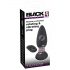 Black Velvet - Rotating Beaded Anal Vibrator (Black)