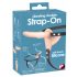 You2Toys - Strap-On - Rechargeable Double Vibrator (Natural) 