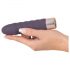 You2Toys Elegant Diamond - Rechargeable Wand Vibrator (Dark Purple) 