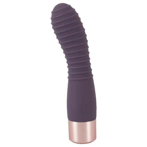 You2Toys Elegant Flexy - rechargeable, ridged G-spot vibrator (dark purple)