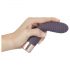 You2Toys Elegant Flexy - Rechargeable, Ribbed G-Spot Vibrator (Dark Purple)