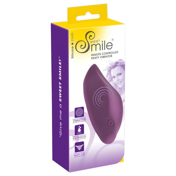 SMILE Panty - Rechargeable Clitoral Vibrator (Purple)