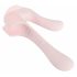 Couples Choice - Rechargeable Dual-Motor Couple's Vibrator (Light Pink) 