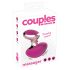 Couples Choice - rechargeable mini massager vibrator (pink) 