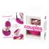 Couples Choice - rechargeable mini massager vibrator (pink) 