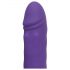 Smile Pearl - beaded thrusting vibrator (purple)