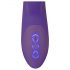 Smile Pearl - beaded thrusting vibrator (purple)