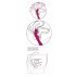 SMILE - Flexible A and G-spot Vibrator (Pink) 