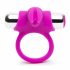 Happyrabbit - Rechargeable, Remote-Controlled Penis Ring (Purple-Silver)