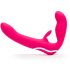 Happyrabbit Strap-On Vibrator (Pink) 