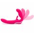 Happyrabbit Strap-On Vibrator (Pink) 